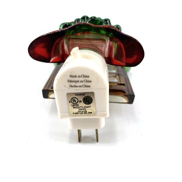 Christmas Tree Nightlight Christmas Plug in Light Tree in Front of Window 5.5" - Picture 3 of 4